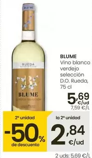 Blume - Vino Blanco Verdejo Seleccion D.O. Rueda