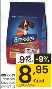 Brekkies - Tender De Buey Para Perro