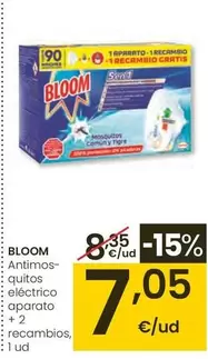 Bloom - Antivosquitos Electrico Aparato + 2 Recambios