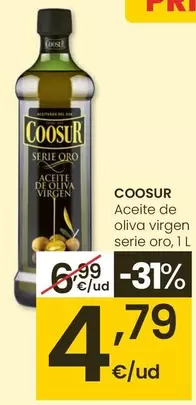 Coosur - Aceite De Oliva Virgen Serie Oro