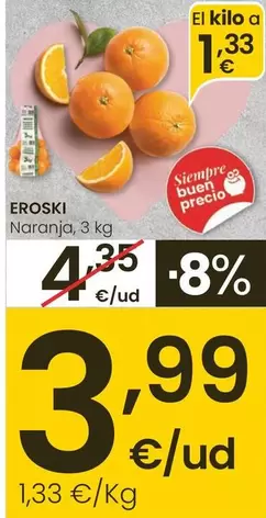 Eroski - Naranja