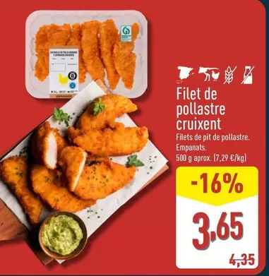 Filet De Pollastre Cruixent