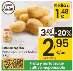 Eroski Natur - Patata Para Freir 