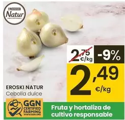 Eroski Natur - Cebolla Dulce