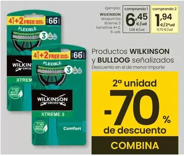 Wilkinson - Maquinilla Xtreme 3 Sensitive 