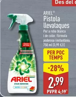 Ariel - Pistola Llevataques