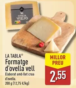 La Tabla - Formatge D'Ovella Vell