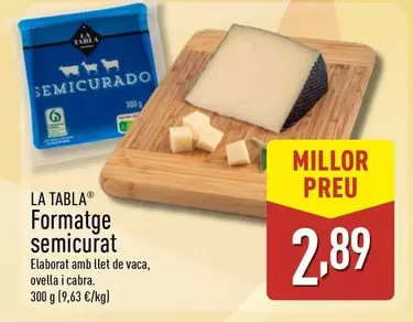 La Tabla - Formatge Semicurat