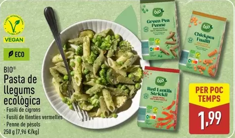 Bio - Pasta De Llegums Ecològica