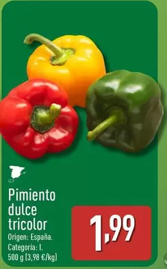 Pimiento Dulce Tricolor