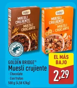Golden Bridge - Muesli Crujiente