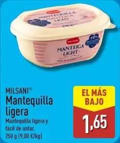 Milsani - Mantequilla Ligera