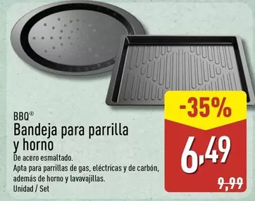 BBQ - Bandeja Para Parrilla Y Horno