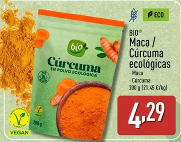 Bio - Maca / Curcuma Ecologicas