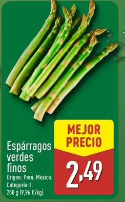 Esparragos Verdes Finos