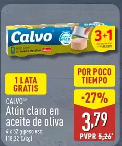 Calvo - Atun Claro En Aceite De Oliva