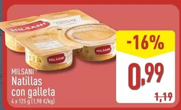 Milsani - Natillas Con Galleta