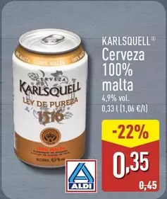 Karlsquell - Cerveza 100% Malta