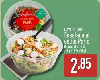 Daylicious - Ensalada Al Estilo París