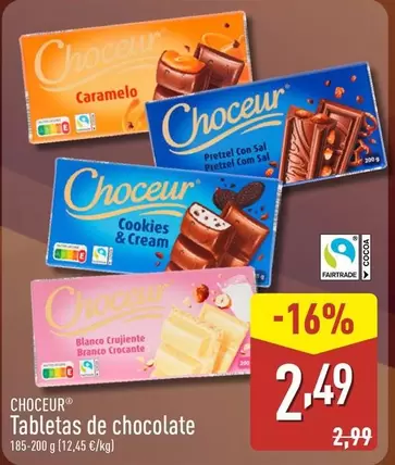 Choceur - Tabletas De Chocolate