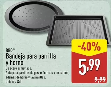 BBQ - Bandeja Para Parrilla Y Horno