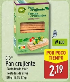 Bio - Pan Crujiente