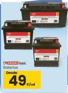 Eroski Basic - Baterías