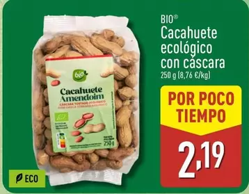Eco - Cacahuete Ecológico Con Cascara