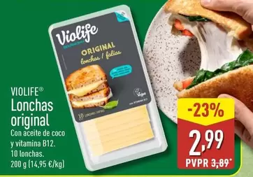 Violife - Lonchas Original