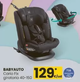 Babyauto - Cario Fix Giratoria 40-150