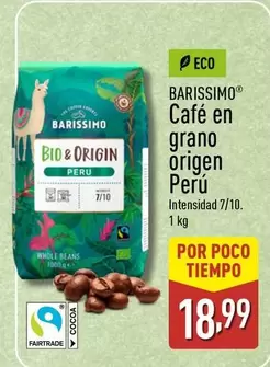 Barissimo - Café En Grano Origen Perú