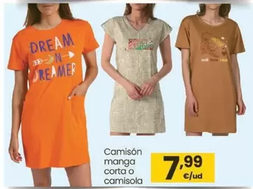 Camión Manga Corta O Camisola