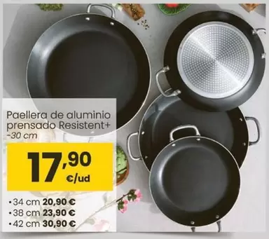 Paellera De Aluminio Prensado Resistent+