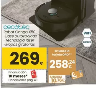 cecotec - Robot Conga X50