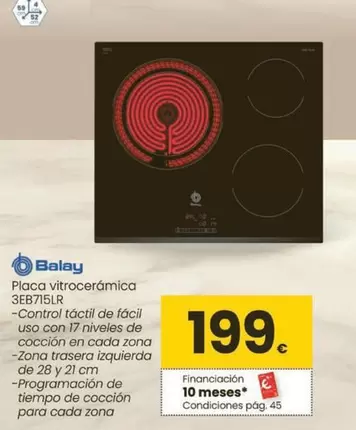 Balay - Placa Vitroceramica 3EB715LR 
