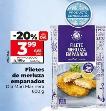 Dia Mari Marinera - Filetes De Merluza Empanados 