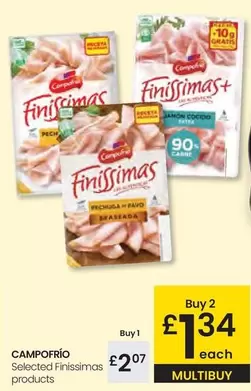 Campofrío - Selected Finissimas Products