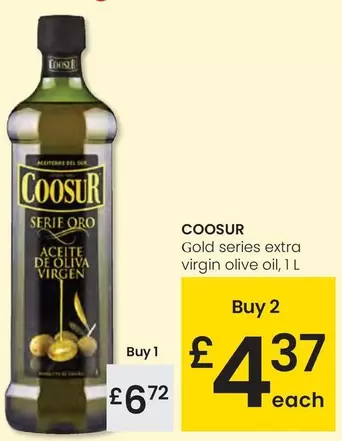 Coosur - Gold Series Extra Virgin Olive Oil