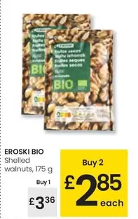 Eroski - Bio Shelled Walnuts