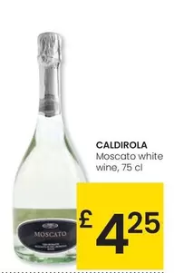 Caldirola - Moscato White Wine, 75 Cl