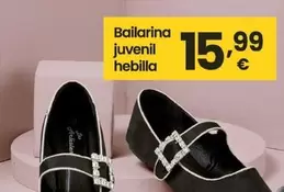 Bailarina Juvenil Hebilla