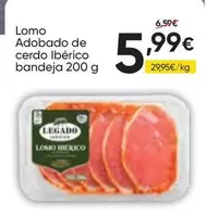 Legado - Lomo Adobado De Cerdo Ibérico Bandeja