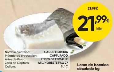 Lomo De Bacalao Desalado