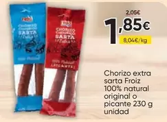 Froiz - Chorizo Extra Sarta 100% Natural Original O Picante