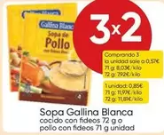 Gallina Blanca - Sopa Cocido Con Fideos O Pollo Con Fideos