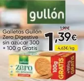 Gullón - Galletas Zero Digestive Sin Azucar