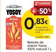 YoSoy - Bebida De Avena 100% Natural