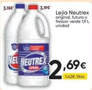 Neutrex - Lejia Original, Futura O Frescor Verde