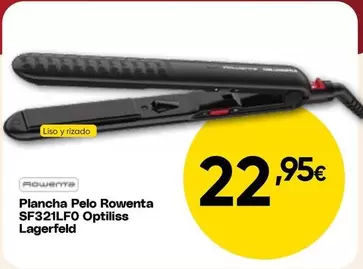 Rowenta - Plancha Pelo SF321LFO Optiliss Lagerfeld