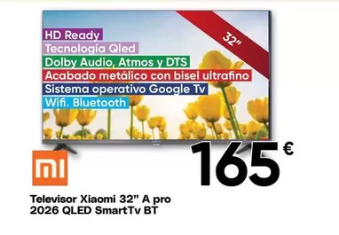Xiaomi - Televisor A Pro 2026 Qled Smart Tv BT